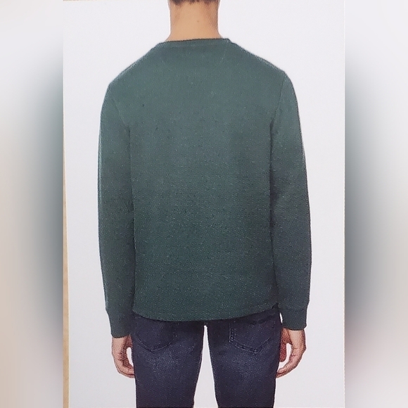 Men’s Legendary Green Long Sleeve Top Warm t-shirt Size L - Picture 10 of 10